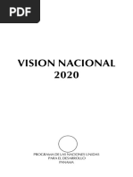 Vision Nacional 2020 Doc-10-Vision - Panama - 2020 - Onu PDF