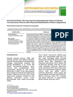 Increased Activity Tolerance Based On Hemodynamic Status in Patients Coronary Heart Disease After Physical Rehabilitation of Phase I (Inpatient)