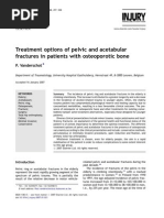 Treatment Options of Pelvic and Acetabular Fractures in Patients With Osteoporotic Bone