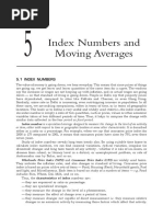 Index Numbers and Moving Averages