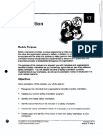 Safety Orientation: Module Purpose