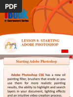 Lesson 8: Starting Adobe Photoshop