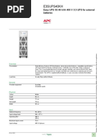 Easy UPS 3S - E3SUPS40KH