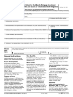 Information Return For Real Estate Mortgage Investment Conduits (Remics) and Issuers of Collateralized Debt Obligations