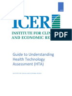 Guide To Understanding Health Technology Assessment (HTA) : Institute For Clinical and Economic Review