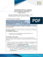 Guia de Actividades y Rúbrica de Evaluación - Unidad 3 - Fase 4 - Metodologías para Resolver y Optimizar Un Sistema