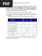 Medicion - Resultados ISTAS 21