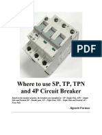 Where To Use Single Pole, Double Pole Breakers