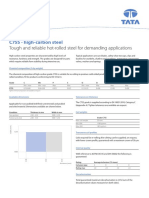 Tata Steel - C75S - Data Sheet EN