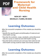 NCM 107 - MCN I Michelle E. Flores, RN Man