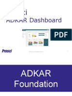 Prosci: ADKAR Dashboard