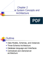 Database System Concepts and Architecture