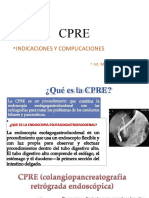 Cpre Indicaicones y Complicaciones