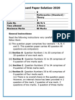 10 Mathematics Standard