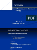 PAPER 0703 Basics Concepts and Techniques in Molecular Biology