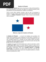 Historia de La Bandera de Panama