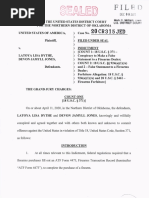 Indictment of Latoya Dythe and Devin Jones