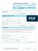 Formulario Único de Seguro Version 06