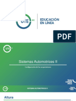 Configuración de Suspensiones