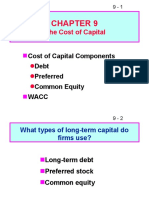 CH - 09 - The Cost of Capital 1