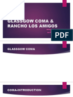 Glassgow Coma Scale and Rancho Los Amigos