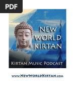 New World Kirtan Podcast Chord Book