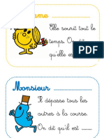 Cartes Adjectifs Monsieur Madame BDG PDF