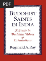 Buddhist Saints in India - A Study in Buddhist Values and Orientations - Reginald PDF