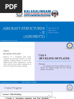 Aircraft Structures - Ii (AER18R372)