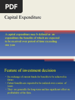 Capital Expenditure