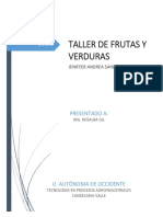 TALLER DE FRUTAS y Hortalizas 2017