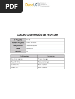 1.4 Acta de Constitución Del Proyecto