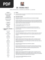 Dr. Joshua Hale: Details Profile