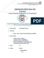 Universidad Privada de Tacna: Facultad de Derecho Y Cs. Políticas