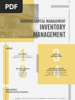 Topic8. PPT. WCM - Inventory Management