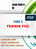 Siri 3 - Teknik FHC