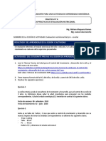 Ejercicios Prácticos de Evaluación Nutricional