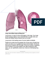 Lung Canceropen Pop-Up Dialog Box