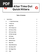 After Time Out Quick Hitters