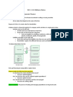 MOS 3311 Midterm Notes: Chapter 1: Review of Corporate Finance