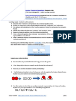 Balancing Chemical Equations: Learning Goals: Students Will Be Able To