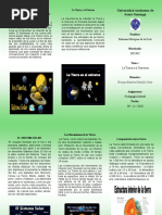 Brochure La Tierra y El Universo