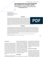 La Comunicacion Organizacional Como Agente Dinamizador