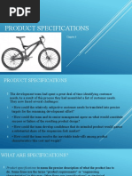 Chap 6 Product Specification