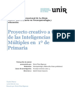 Proyecto Creativo A Través de Las Inteligencias Múltiples en 1º de Primaria