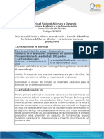 Guia de Actividades y Rubrica de Evaluación - Fase 2 - Identificar Los Actores Del Curso, Diseñar y Caracterizar Procesos Productivos.