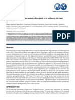 SPE-203740-MS Implications of Petroleum Industry Fiscal Bill 2018 On Heavy Oil Field Economics