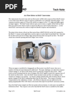 AFM To MAF Conversion