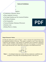 Unforced Oscillations