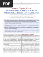 Nontraumatic Osteonecrosis of The Femoral Head: Ten Years Later